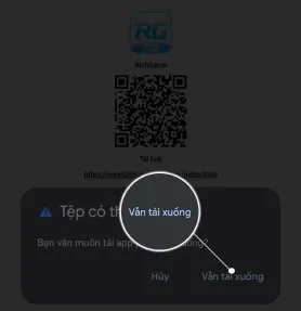 Các bước tải app Rgbet cho Android